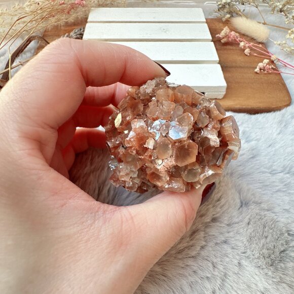 Gorgeous Aragonite Cluster Specimen from Morocco - Picture 7 of 7